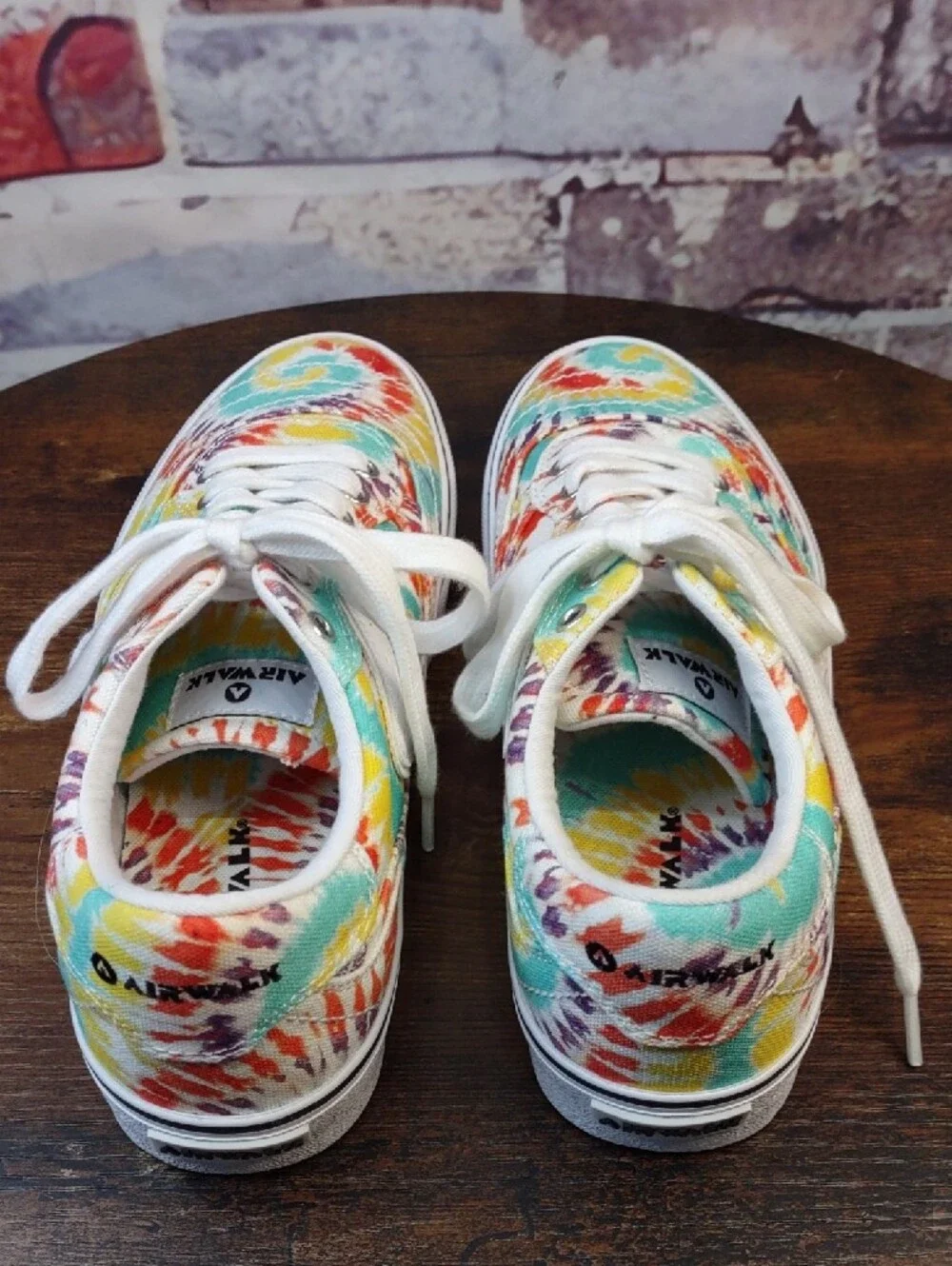 Airwalk Tie Dye Canvas Sneakers-(Mismatched Size)
